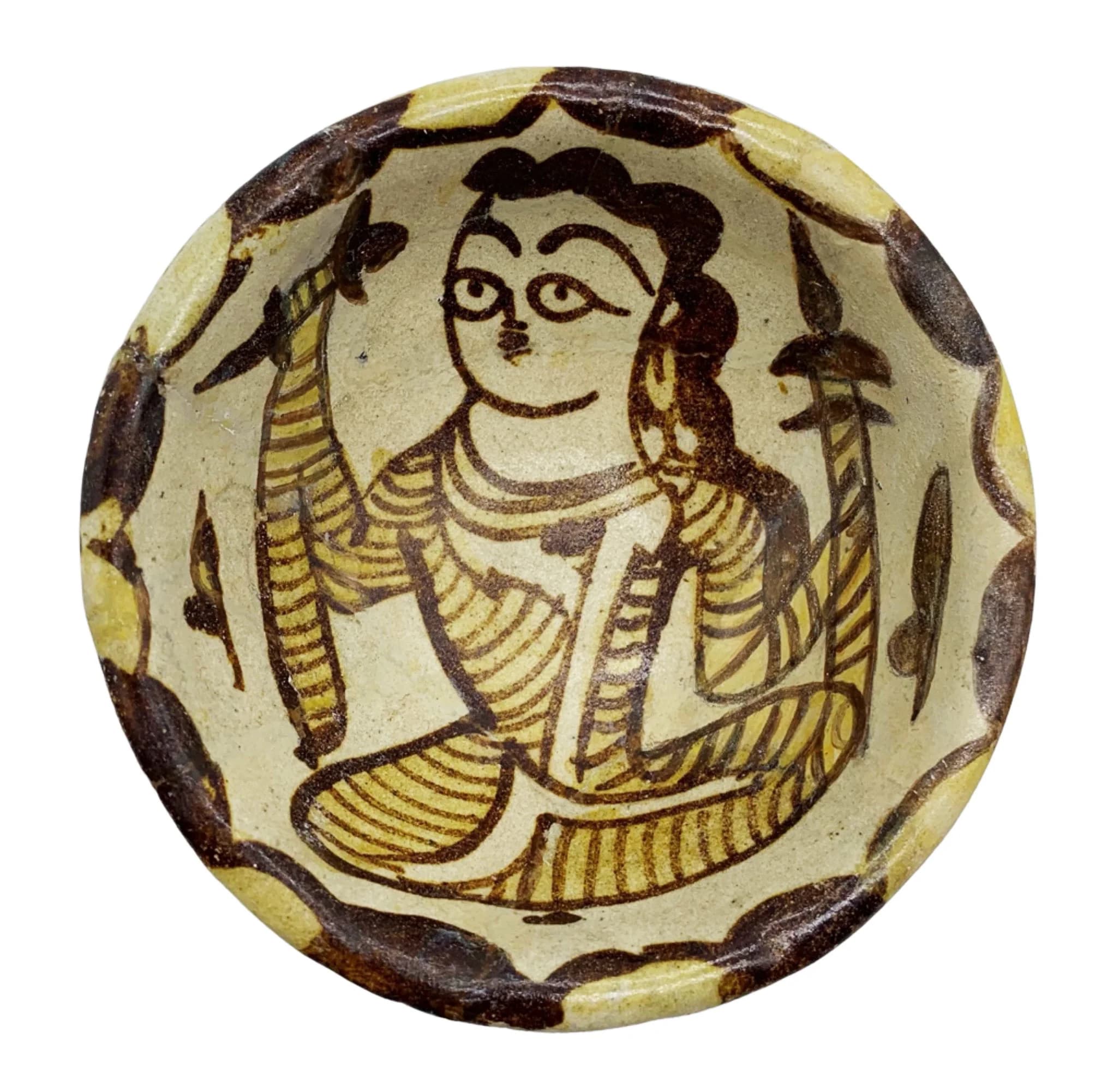 AN ABBASID LUSTRE POTTERY BOWL