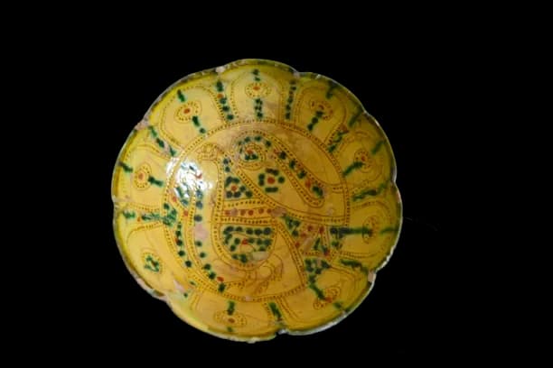 A NISHAPUR POTTERY BOWL